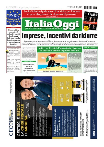 Italia oggi : quotidiano di economia finanza e politica